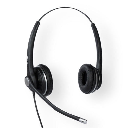 SNOM A100D Wideband Binaural Headset For Snom-D3xx/D7xx/7xx, 300° Frlexible Boom, Passive Noise Cancelling Microphone SNOM A100D Wideband Binaural Headset For Snom-D3xx/D7xx/7xx, 300° Frlexible Boom, Passive Noise Cancelling Microphone